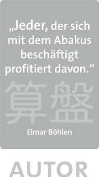 Elmar Böhlen, Autor des deutschsprachigen Soroban-Buches
